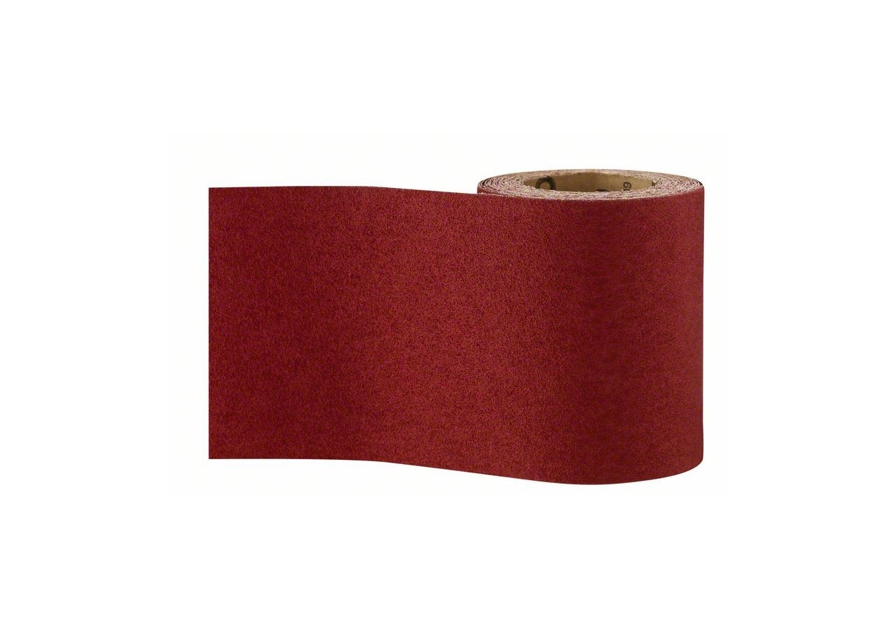 Rouleau abrasif pour bois et peinture, 115 mm x 5 m, P80 G : 80 - 2609256B81 - Bosch