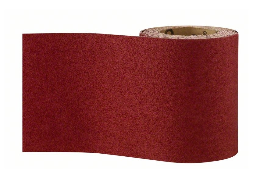 Rouleau abrasif pour bois et peinture, 115 mm x 5 m, P80 G : 80 - 2609256B81 - Bosch