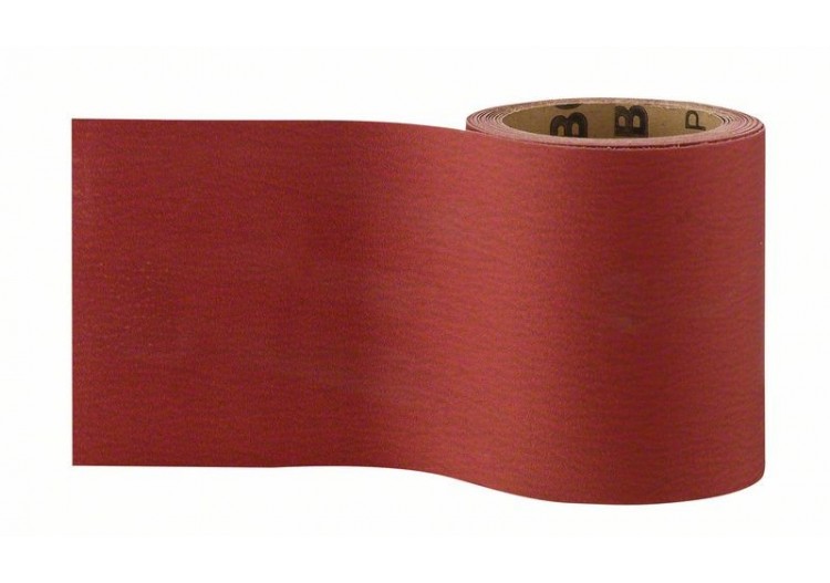 Rouleau abrasif pour bois et peinture, 93 mm x 5 m, P240 G : 240 - 2609256B78 - Bosch