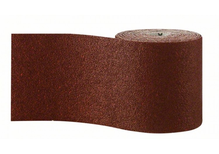 Rouleau abrasif pour bois et peinture, 93 mm x 5 m, P40 G : 40 - 2609256B73 - Bosch