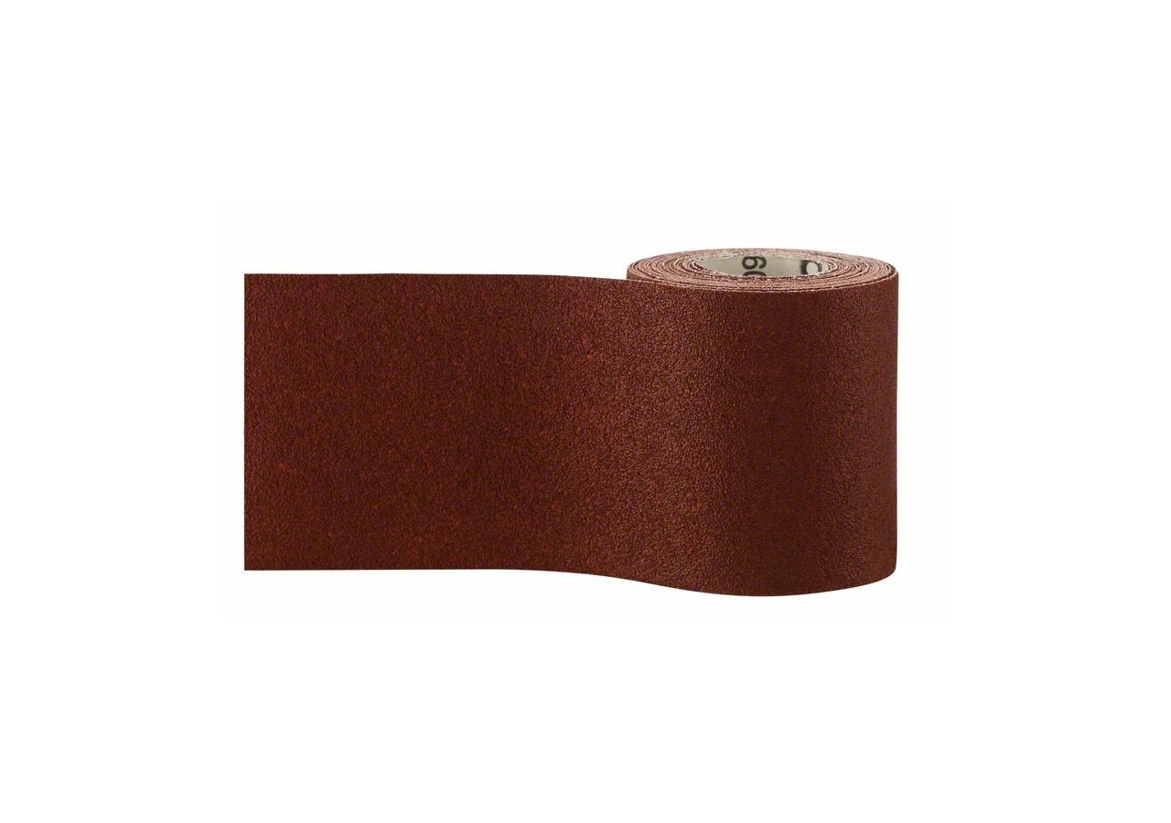 Rouleau abrasif pour bois et peinture, 93 mm x 5 m, P60 G : 60 - 2609256B74 - Bosch