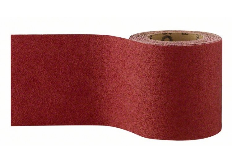 Rouleau abrasif pour bois et peinture, 93 mm x 5 m, P80 G : 80 - 2609256B75 - Bosch