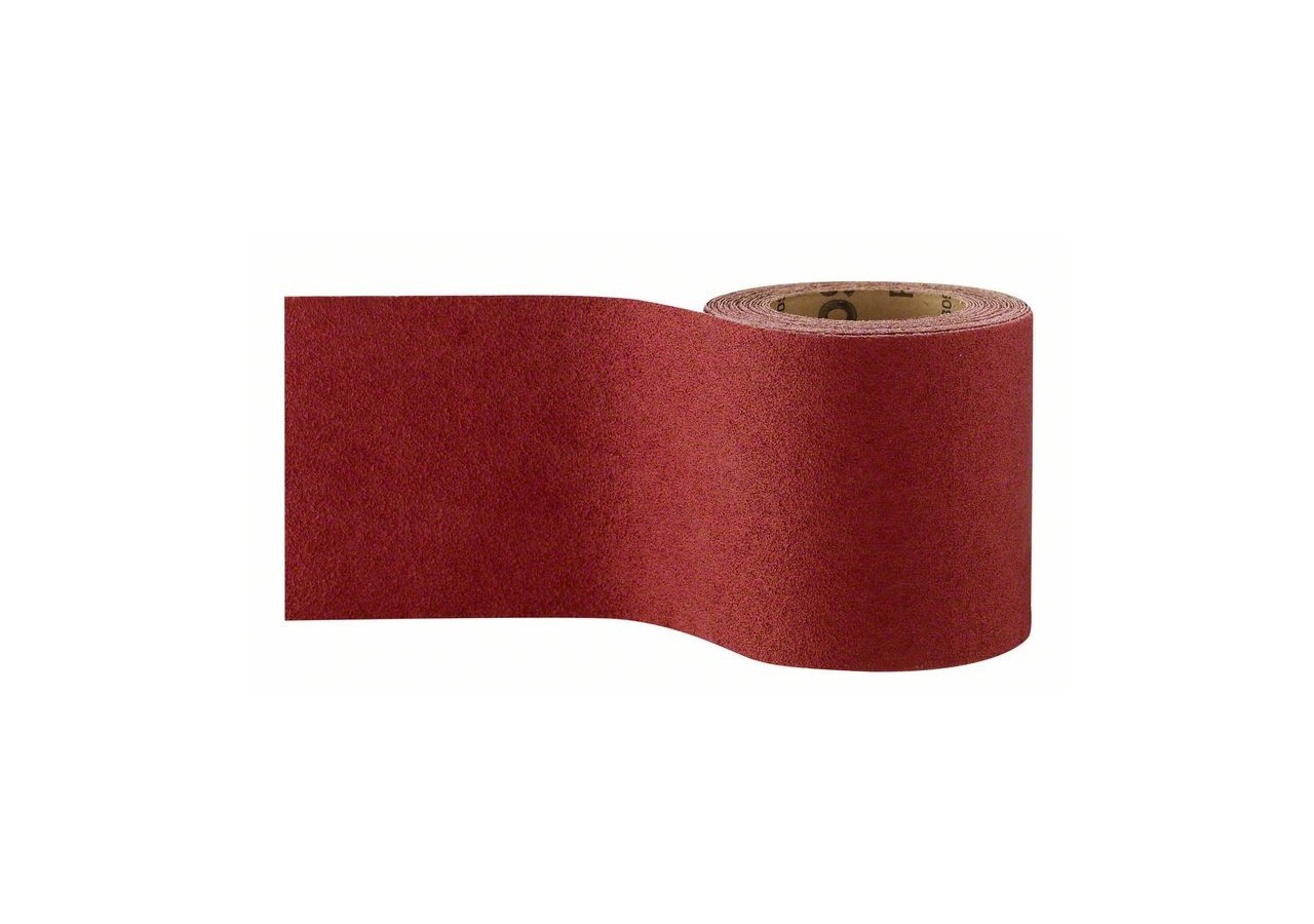Rouleau abrasif pour bois et peinture, 93 mm x 5 m, P80 G : 80 - 2609256B75 - Bosch