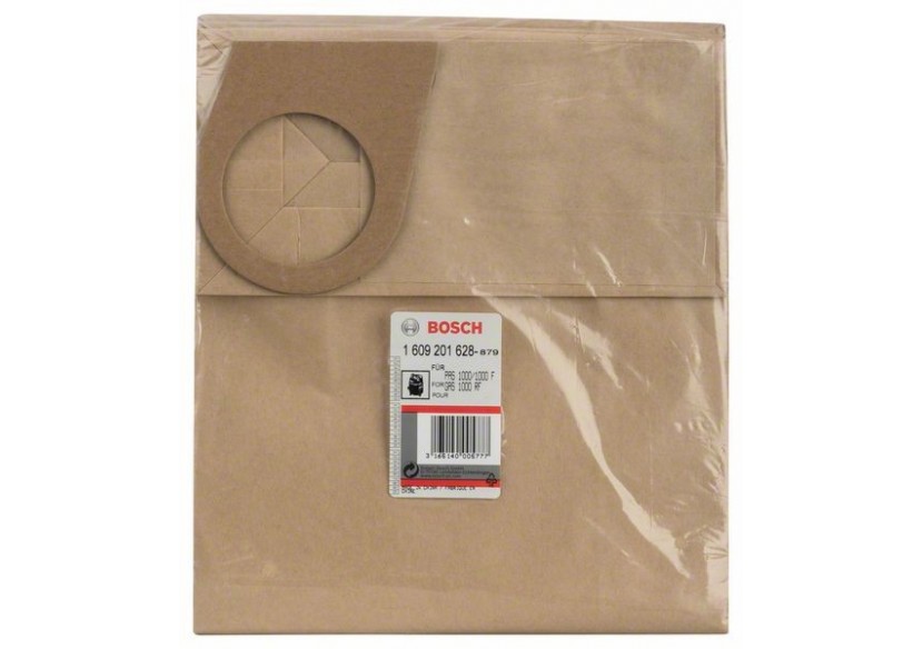 5 SACS FILTRE POUR GAS - PAS1000 - 1609201628 - Bosch 5 SACS FILTRE POUR GAS - PAS1000 - 1609201628 - Bosch