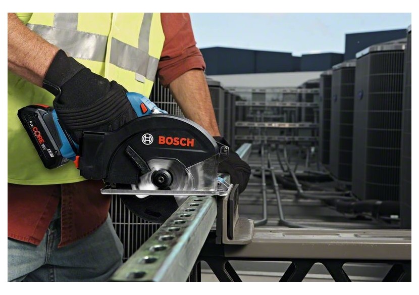 SCIE CIRCULAIRE GKM 18V-50 2x5,0Ah GAL 18V-40 L-Boxx - 06016B8002 - Bosch