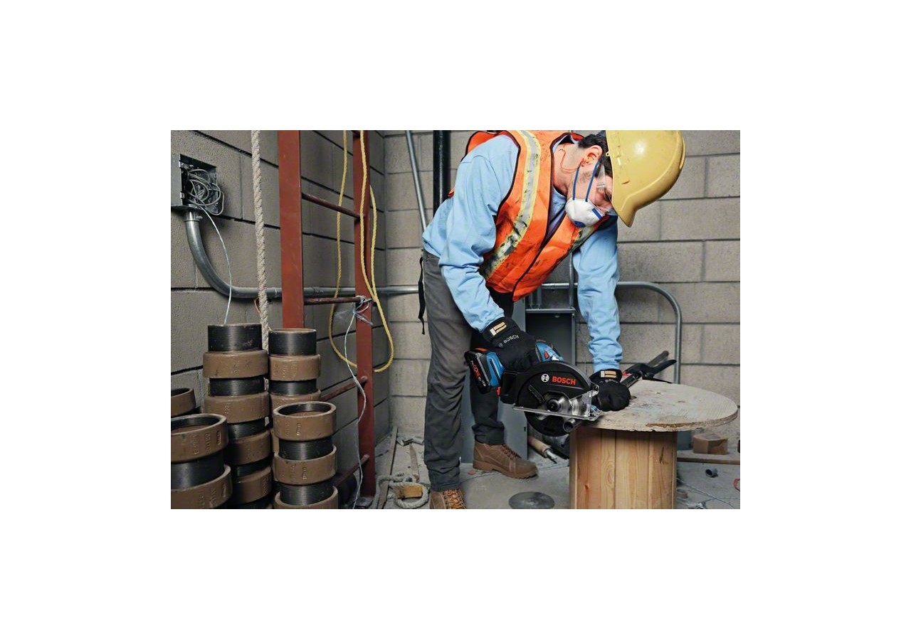 SCIE CIRCULAIRE GKM 18V-50 2x5,0Ah GAL 18V-40 L-Boxx - 06016B8002 - Bosch