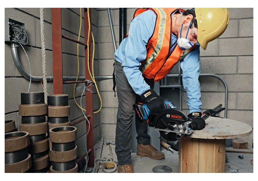 SCIE CIRCULAIRE GKM 18V-50 solo Carton - 06016B8000 - Bosch