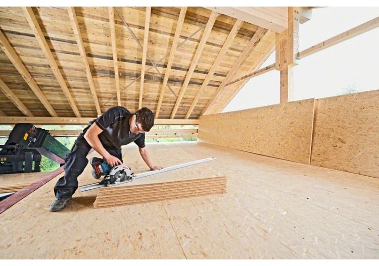 SCIE CIRCULAIRE GKS 18V-57 G 2x4,0Ah GAL 18V-40 L-BOXX - 06016A2106 - Bosch