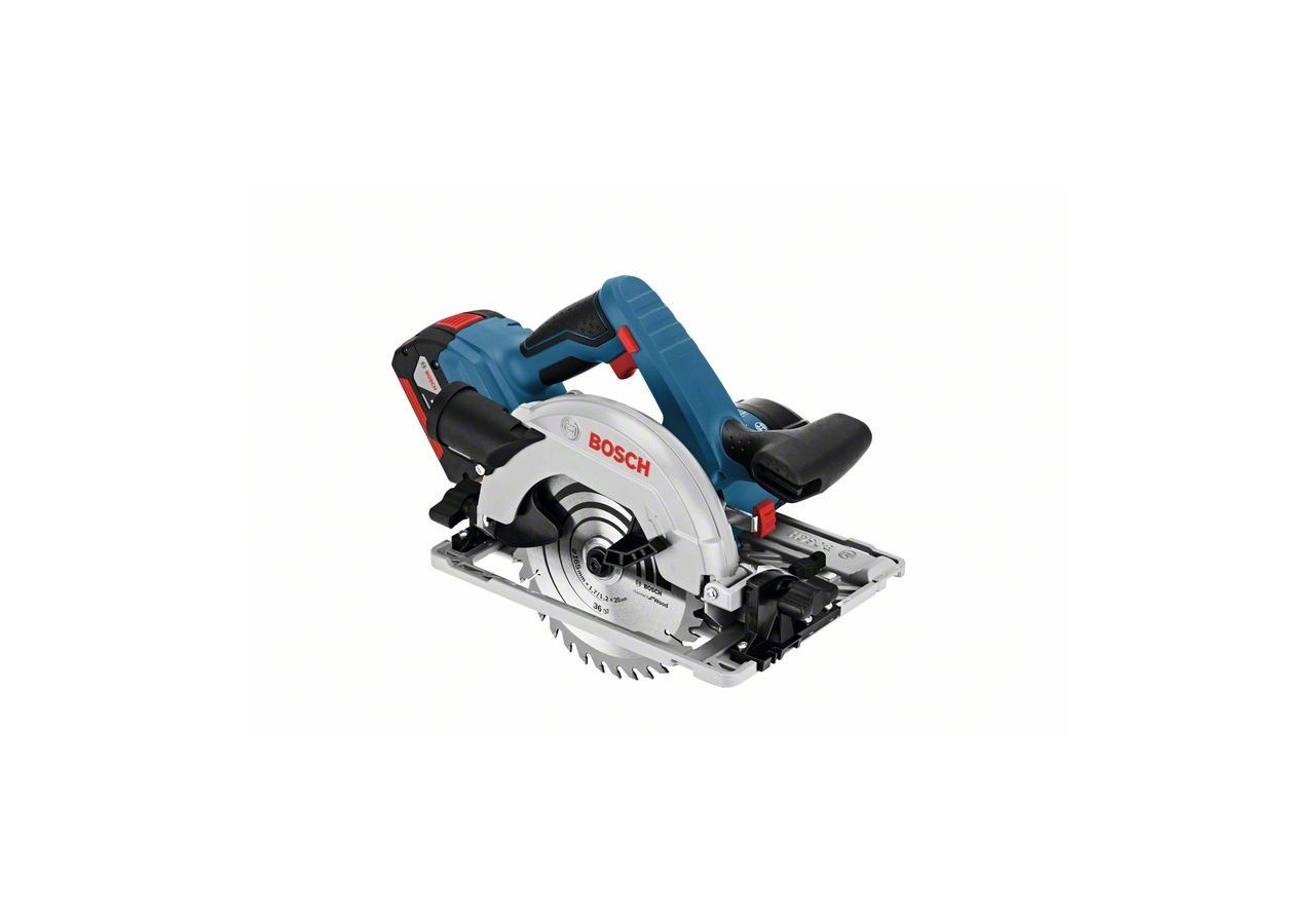 Scie circulaire GKS 18V-57 G 2x5,0Ah GAL 1880 L + FSN 1400 C - 0615990M90 - Bosch