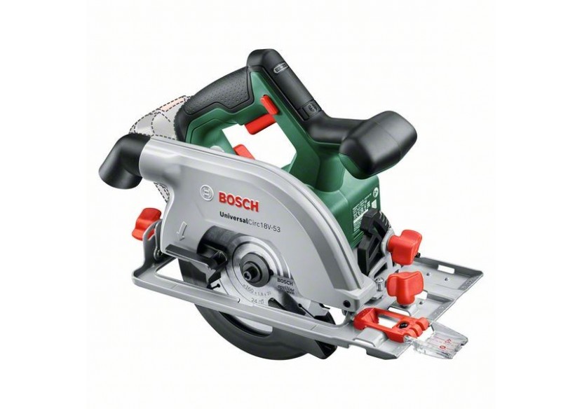 Scie circulaire sans fil UniversalCirc 18V-53 - outil seul sans batterie - 06033B1400 - Bosch