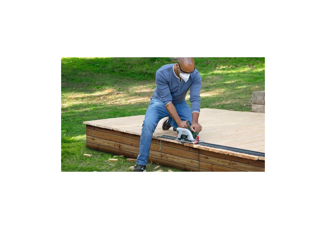 Scie circulaire sans fil UniversalCirc 18V-53 - outil seul sans batterie - 06033B1400 - Bosch