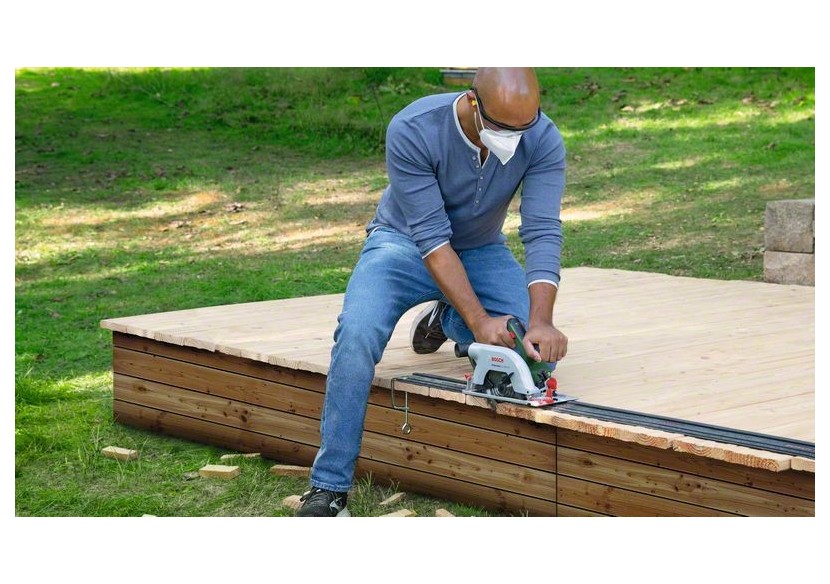 Scie circulaire sans fil UniversalCirc 18V-53 - outil seul sans batterie - 06033B1400 - Bosch