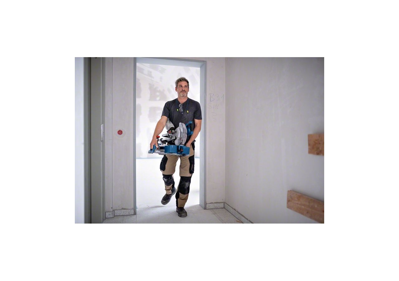 SCIE RADIALE GCM 18V-216 D - 0601B51000 - Bosch