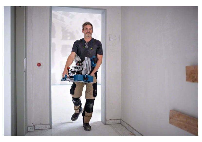 SCIE RADIALE GCM 18V-216 D - 0601B51000 - Bosch