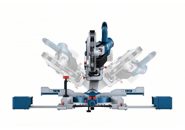 SCIE RADIALE GCM 18V-254 D - 0601B51100 - Bosch 2