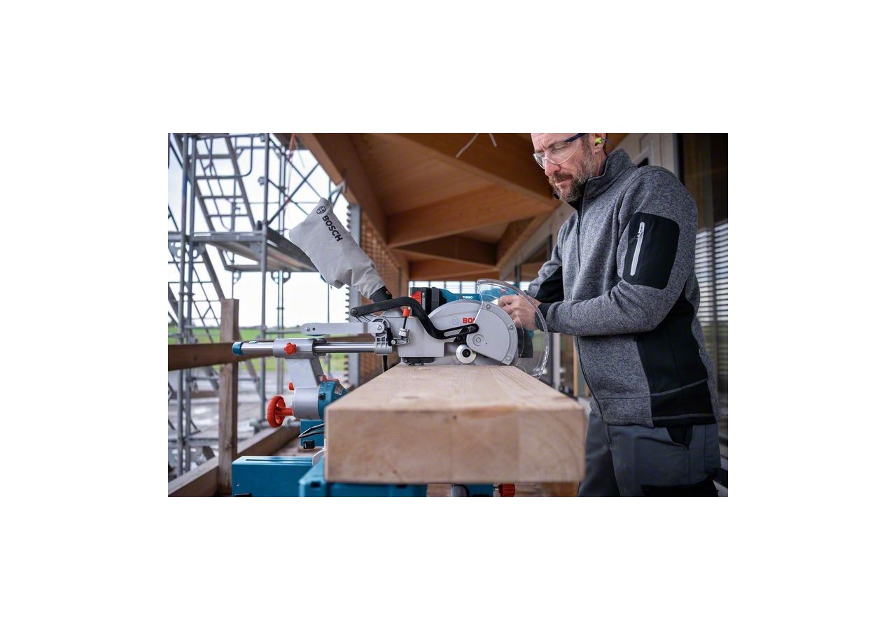 SCIE RADIALE GCM 18V-254 D - 0601B51100 - Bosch