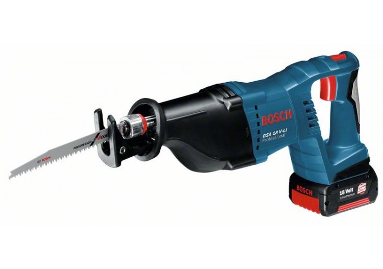 SCIE SABRE GSA 18V-LI 2x5,0Ah L-BOXX - 060164J00B - Bosch