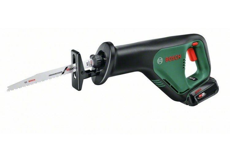 Scie sabre sans fil Advanced Recip 18V avec une batterie 2,5Ah - 06033B2401 - Bosch