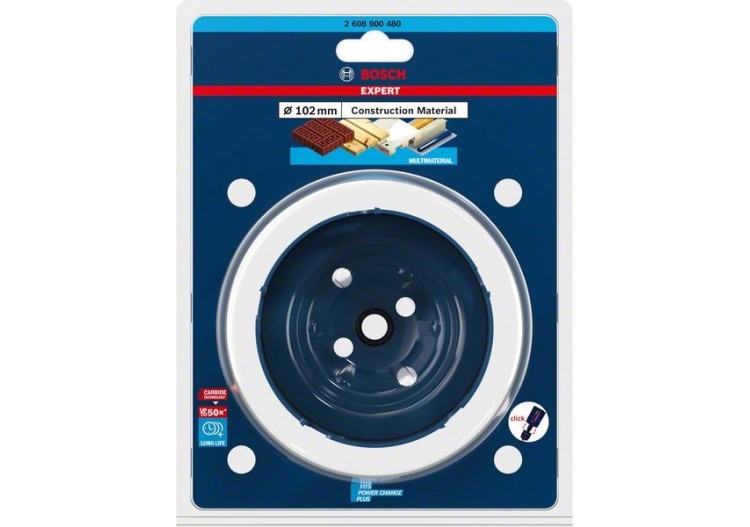 Scie trépan Expert Construction Material 102 x 60 mm - 2608900480 - Bosch