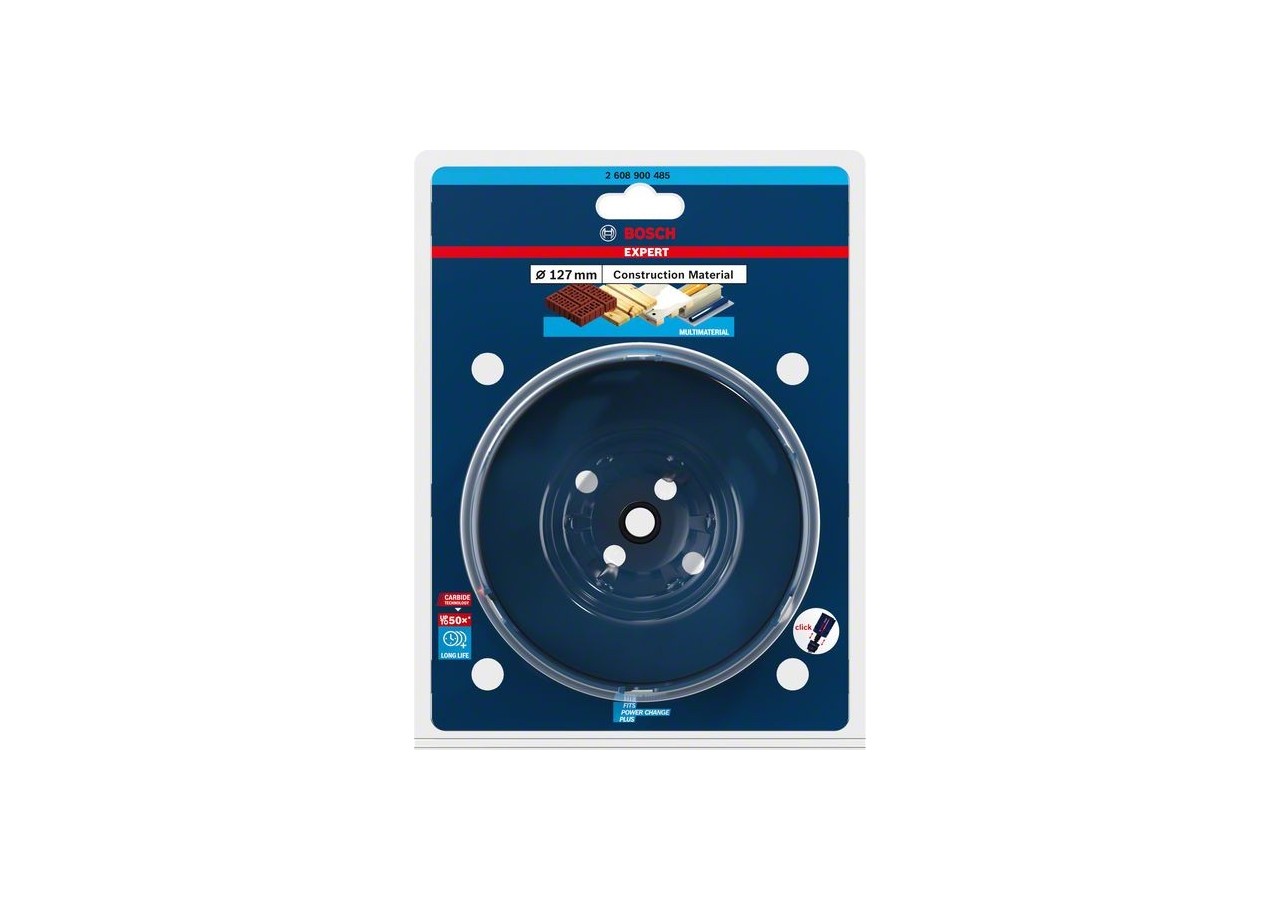 Scie trépan Expert Construction Material 127 x 60 mm - 2608900485 - Bosch