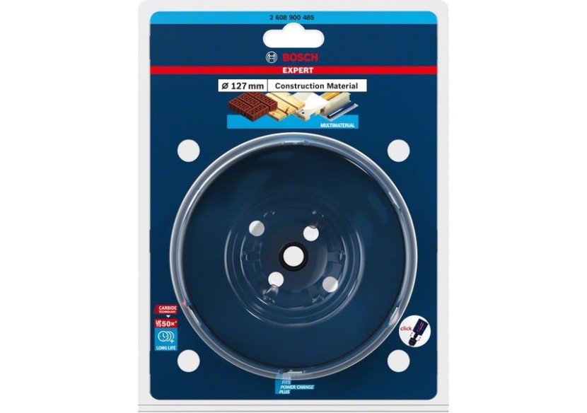 Scie trépan Expert Construction Material 127 x 60 mm - 2608900485 - Bosch
