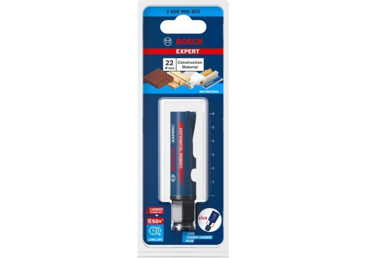 Scie trépan Expert Construction Material 22 x 60 mm - 2608900453 - Bosch