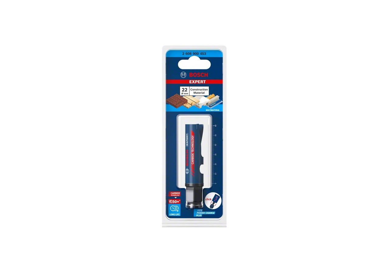Scie trépan Expert Construction Material 22 x 60 mm - 2608900453 - Bosch