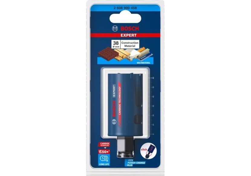 Scie trépan Expert Construction Material 38 x 60 mm - 2608900458 - Bosch