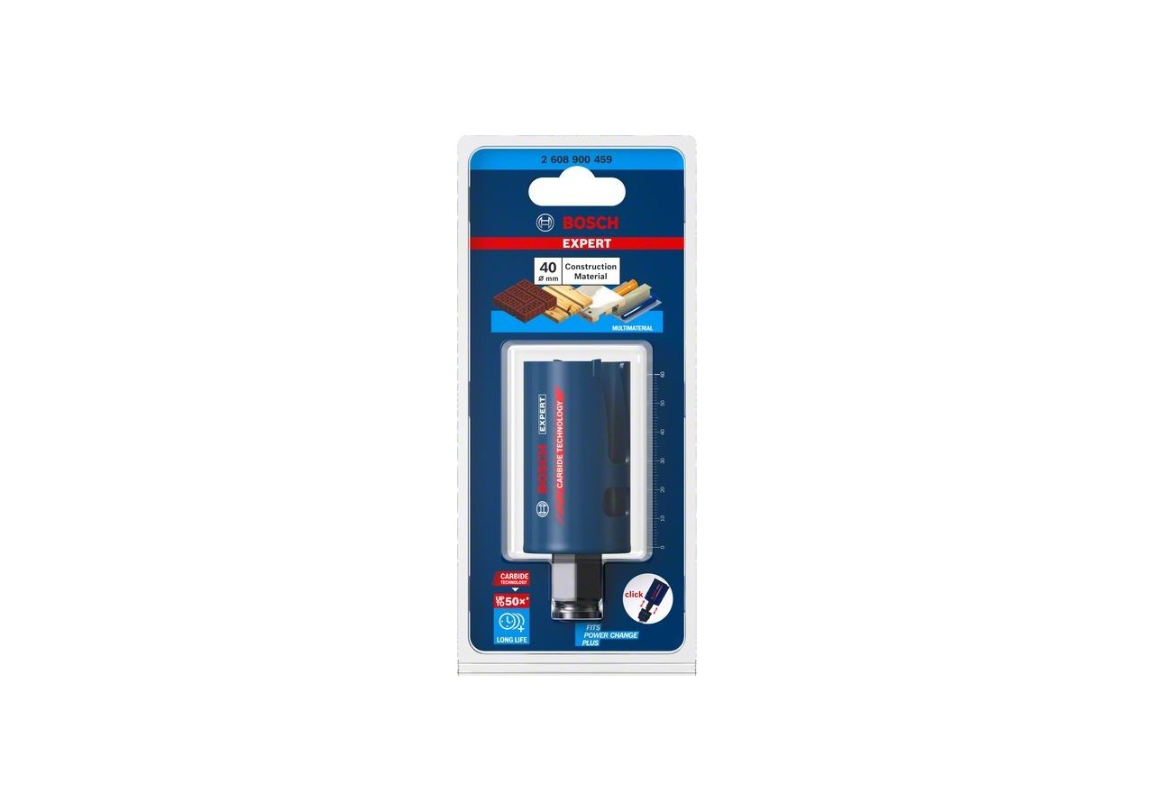 Scie trépan Expert Construction Material 40 x 60 mm - 2608900459 - Bosch