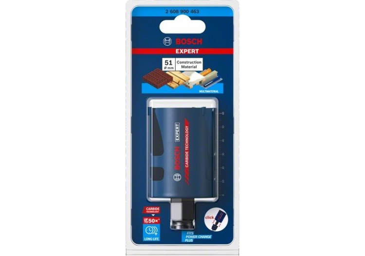 Scie trépan Expert Construction Material 51 x 60 mm - 2608900463 - Bosch
