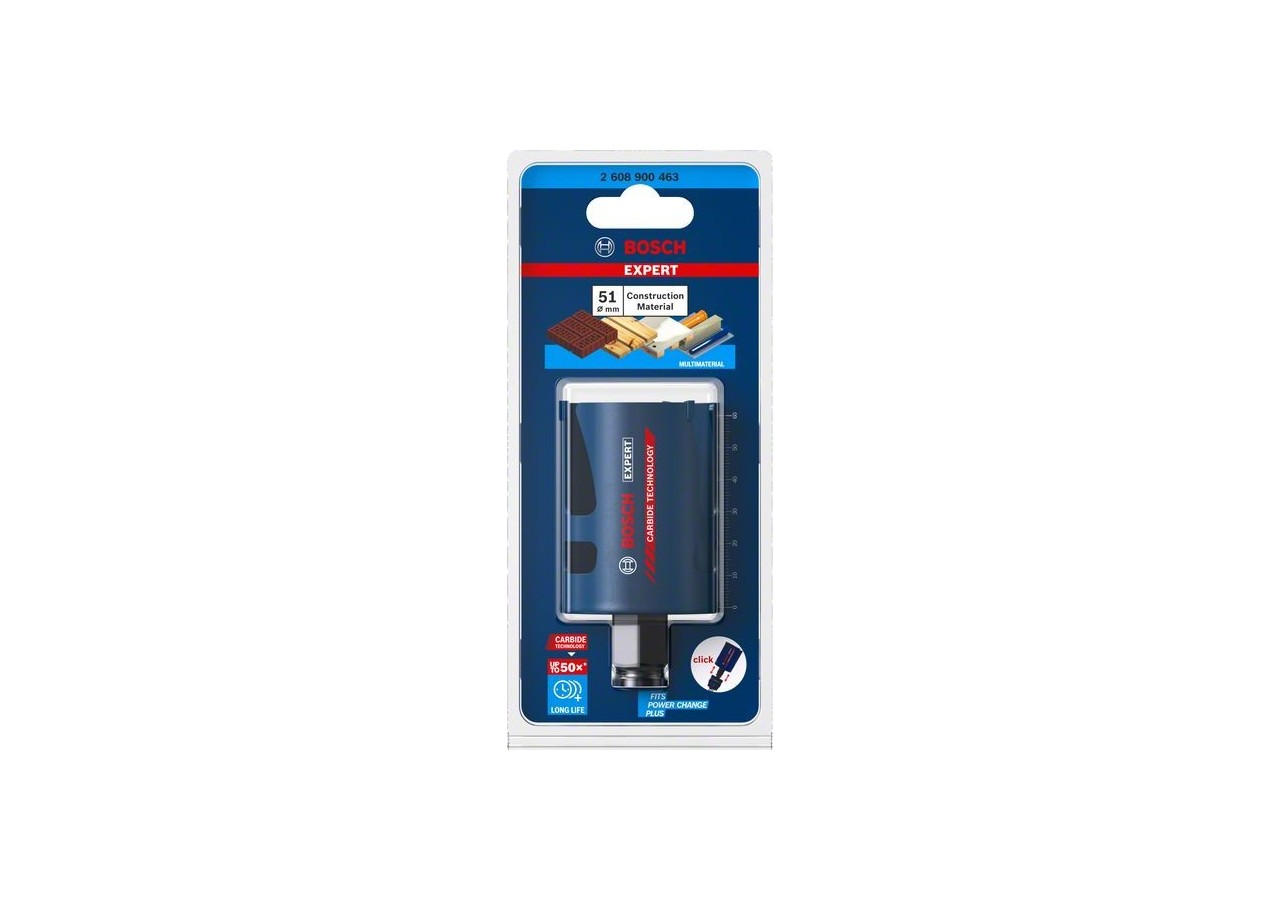 Scie trépan Expert Construction Material 51 x 60 mm - 2608900463 - Bosch
