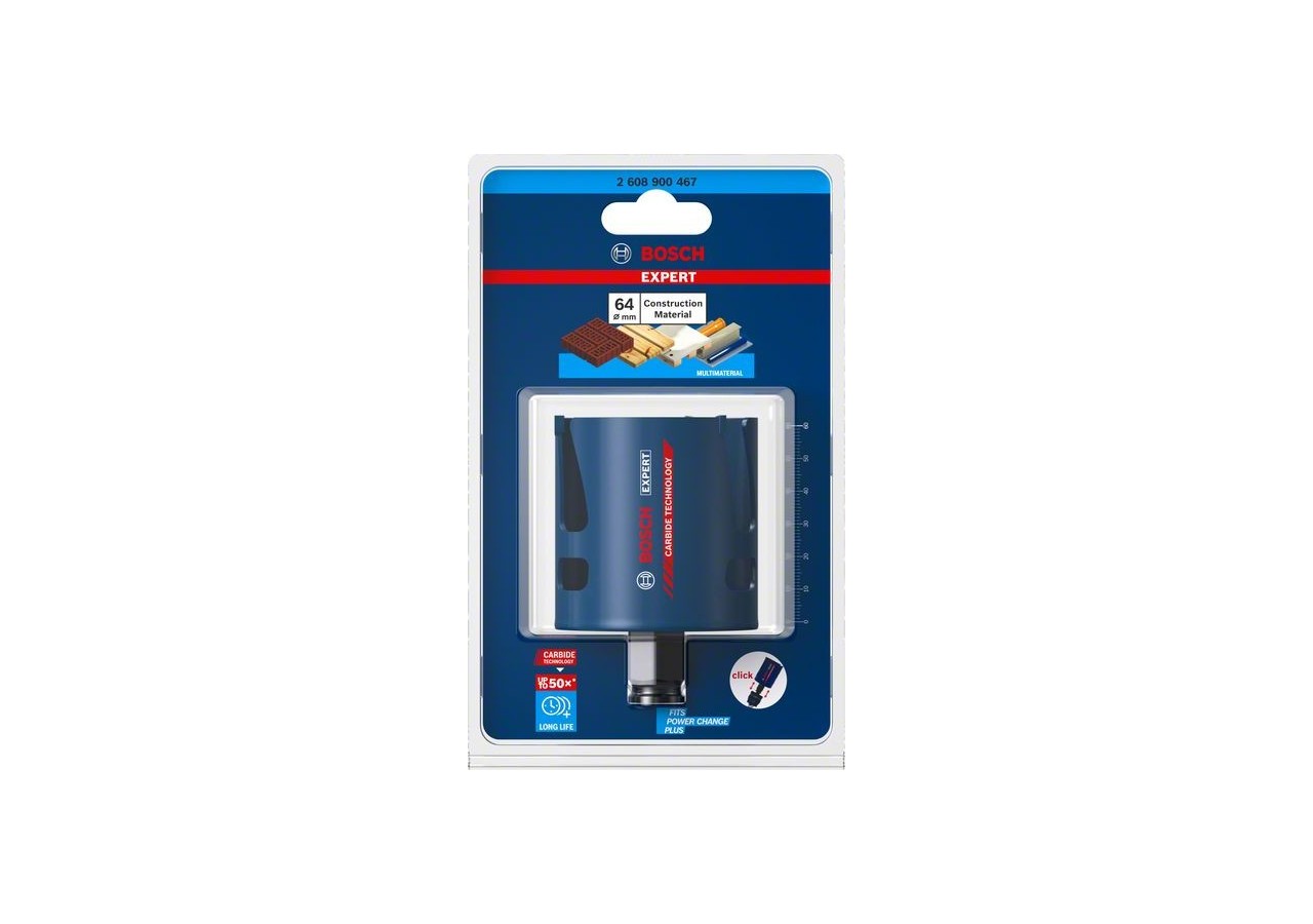 Scie trépan Expert Construction Material 64 x 60 mm - 2608900467 - Bosch