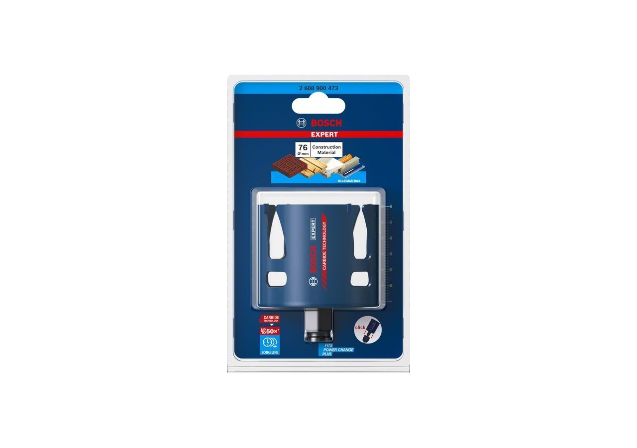 Scie trépan Expert Construction Material 76 x 60 mm - 2608900473 - Bosch