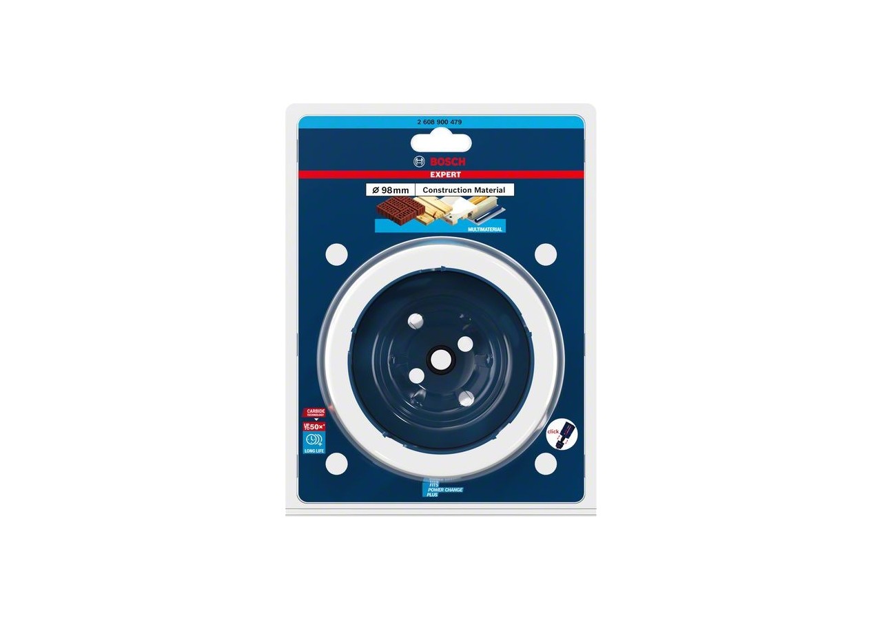 Scie trépan Expert Construction Material 98 x 60 mm - 2608900479 - Bosch