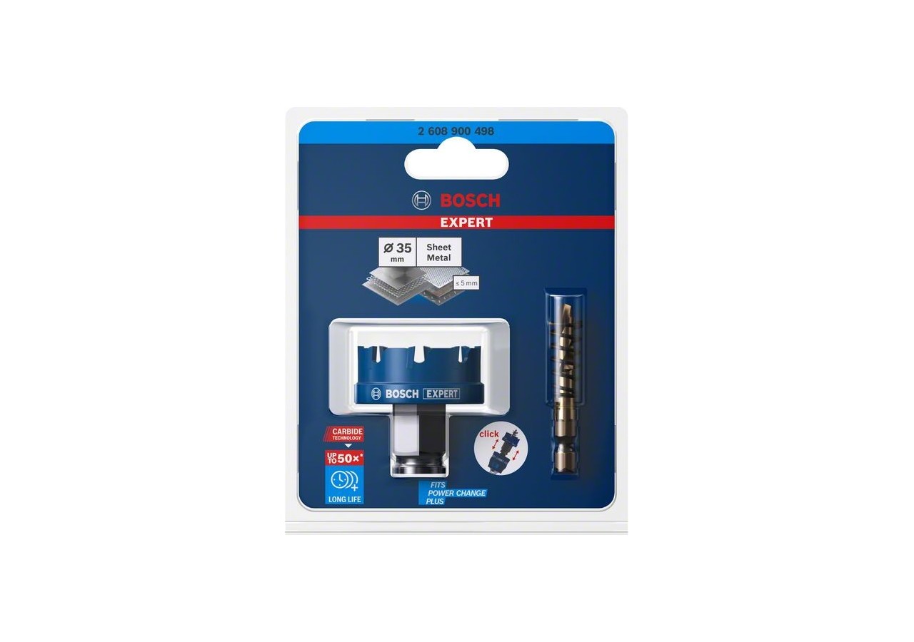 Scie trépan Expert Sheet Metal 35 x 40 mm - 2608900498 - Bosch