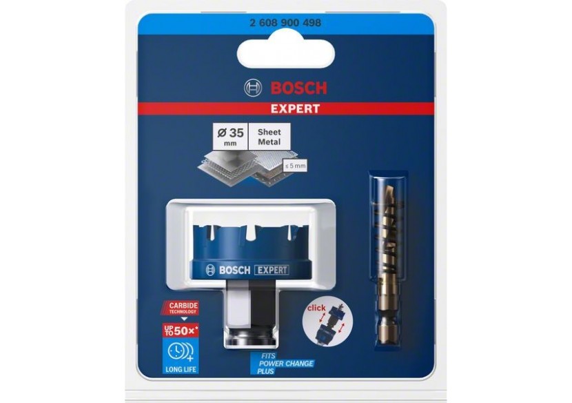 Scie trépan Expert Sheet Metal 35 x 40 mm - 2608900498 - Bosch