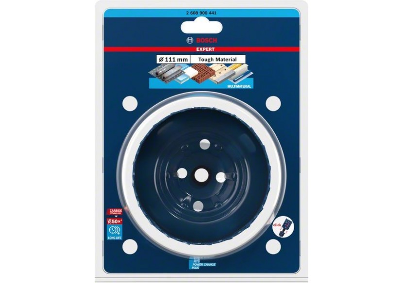 Scie trépan Expert Tough Material 111 x 60 mm - 2608900441 - Bosch