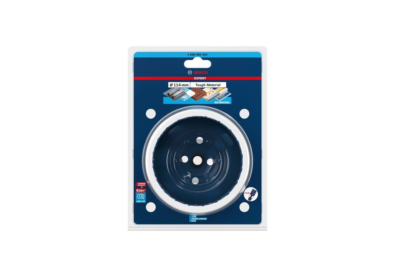 Scie trépan Expert Tough Material 114 x 60 mm - 2608900442 - Bosch