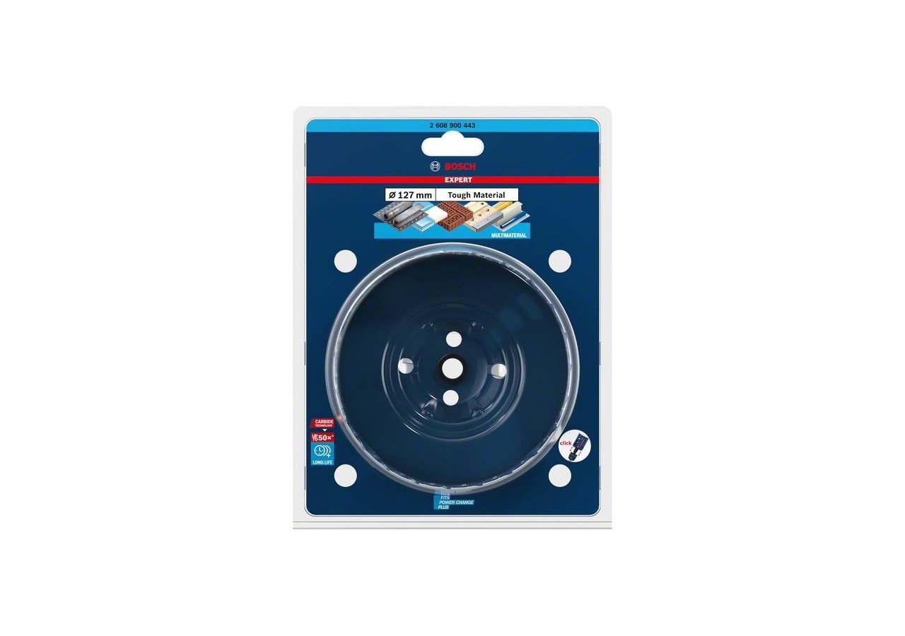 Scie trépan Expert Tough Material 127 x 60 mm - 2608900443 - Bosch