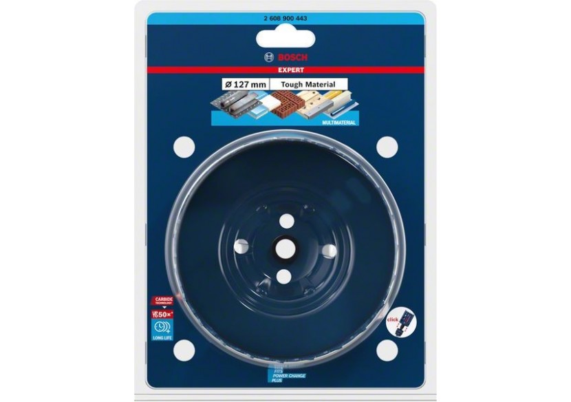 Scie trépan Expert Tough Material 127 x 60 mm - 2608900443 - Bosch