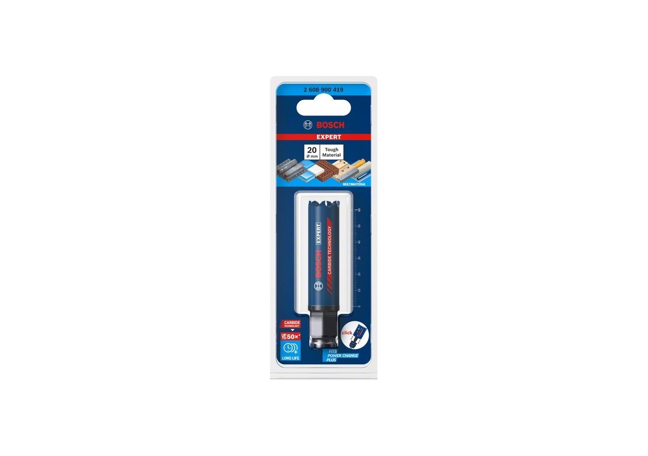 Scie trépan Expert Tough Material 20 x 60 mm - 2608900419 - Bosch