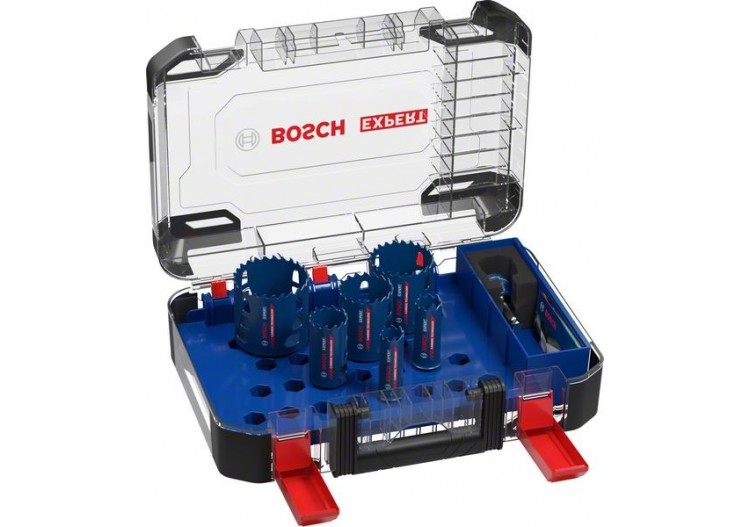 Scie trépan Expert Tough Material 22/25/35/51/60/68 mm 9 pces - 2608900445 - Bosch
