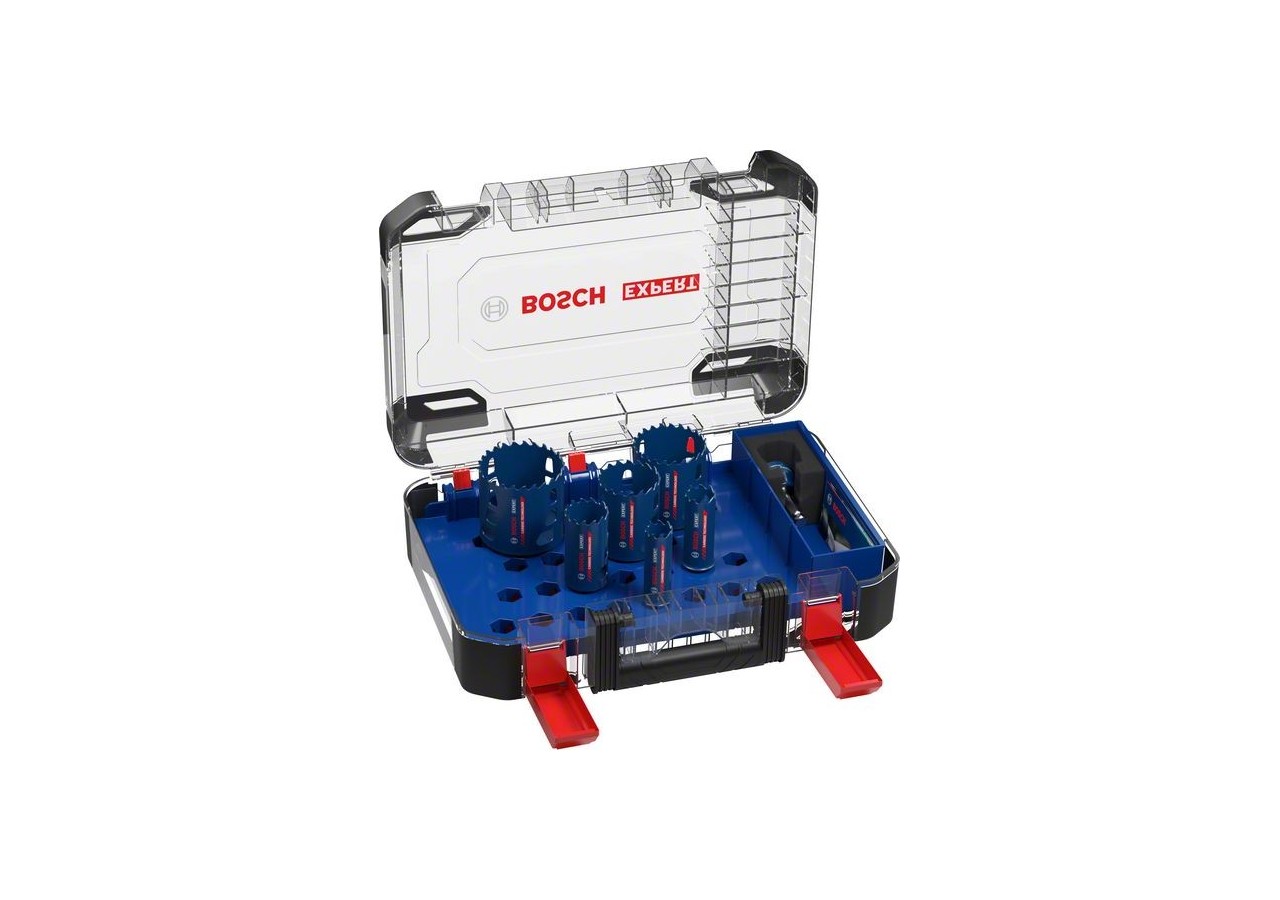Scie trépan Expert Tough Material 22/25/35/51/60/68 mm 9 pces - 2608900445 - Bosch