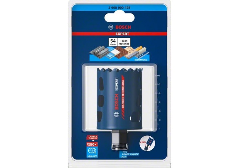 Scie trépan Expert Tough Material 54 x 60 mm - 2608900428 - Bosch