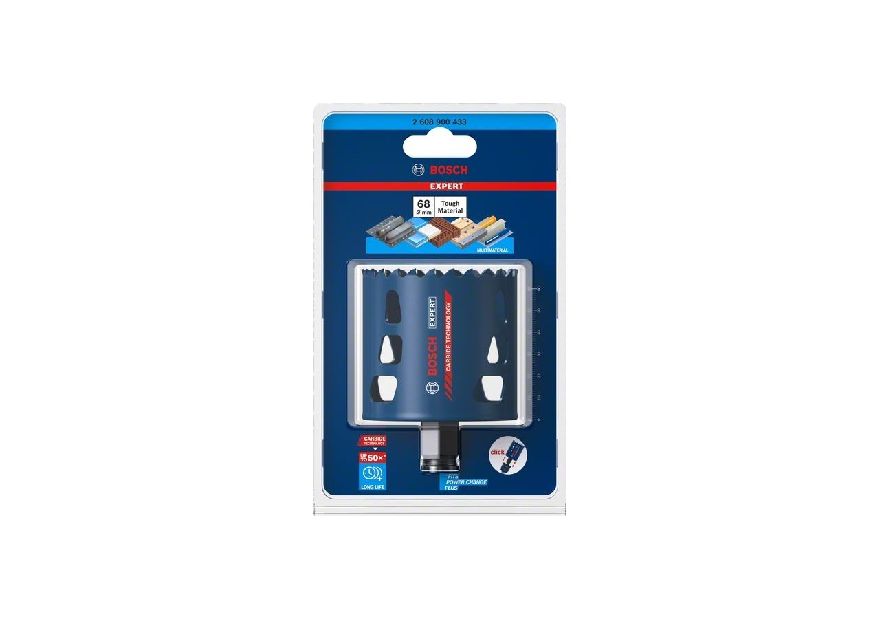 Scie trépan Expert Tough Material 68 x 60 mm - 2608900433 - Bosch