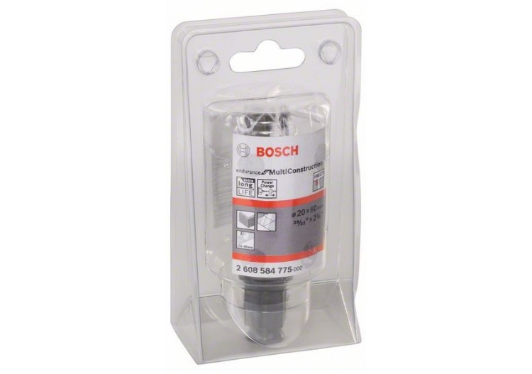 Scie-trépan Endurance for Multi Construction 20 mm, 3 - 2608584775 - Bosch