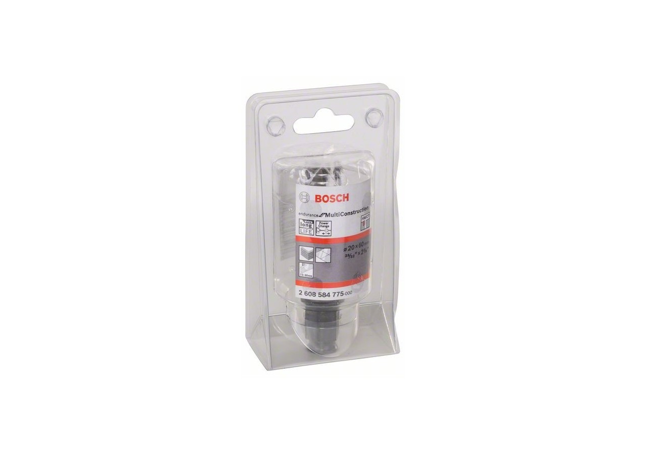 Scie-trépan Endurance for Multi Construction 20 mm, 3 - 2608584775 - Bosch