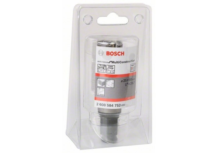 Scie-trépan Endurance for Multi Construction 25 mm, 3 - 2608584752 - Bosch