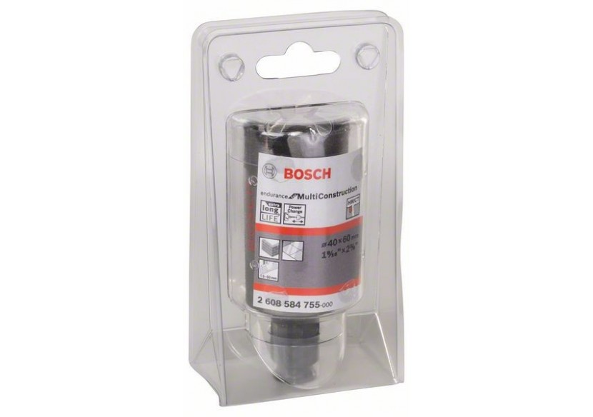 Scie-trépan Endurance for Multi Construction 40 mm, 3 - 2608584755 - Bosch Scie-trépan Endurance for Multi Construction 40 mm, 3 - 2608584755 - Bosch