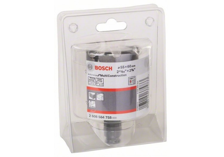 Scie-trépan Endurance for Multi Construction 55 mm, 3 - 2608584758 - Bosch